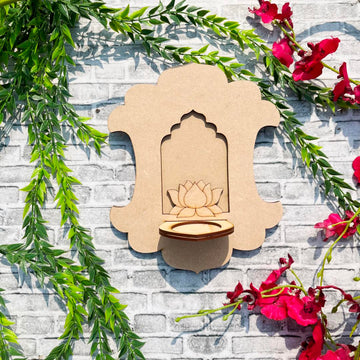 Hanging Jharokha T Light Diya Holder